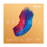 Set of D'Addario Ascente Violin Strings 4/4 Medium Tension