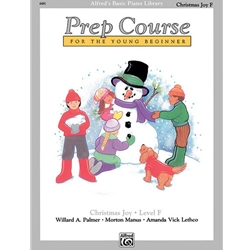 Alfred's Basic Piano Prep Course: Christmas Joy! Book F