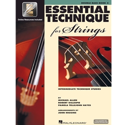 Essential Technique for Strings - String Bass Book 3