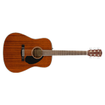 Fender CD-60S Dreadnought Acoustic Guitar - All Mahogany