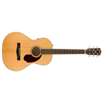 Fender PM-2 Standard Parlor Acoustic Electric Guitar w/Case - Natural