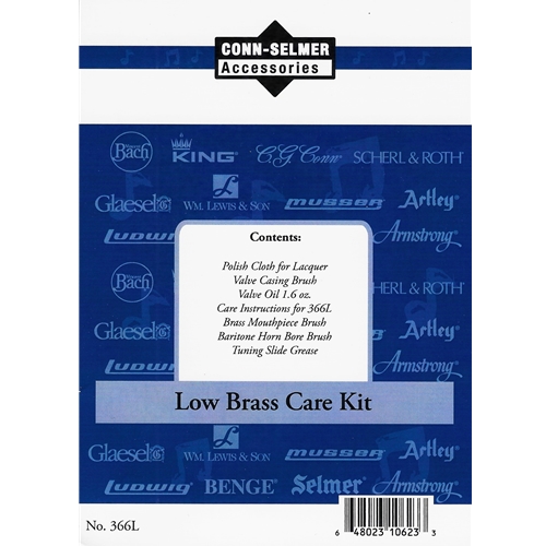 Selmer Low Brass (Baritone, Euphonium & Tuba) Care Kit