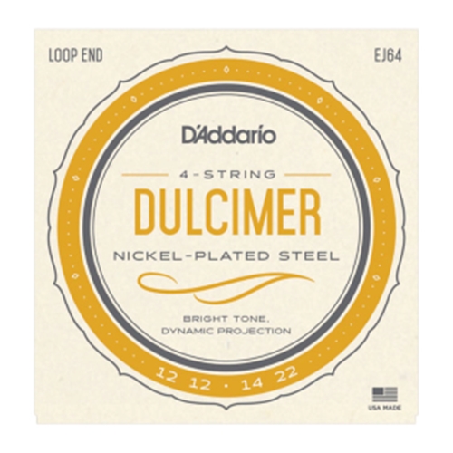 D'Addario EJ64 4-String Dulcimer String Set