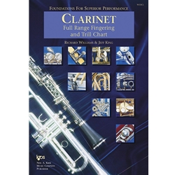 Clarinet Full-Range Fingering and Trill Chart - Foundations for Superior Performance PROGRAM-TE