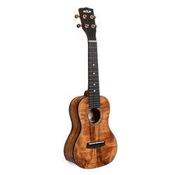 Kala Elite Series Solid Koa Concert Ukulele w/Hard Case