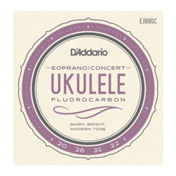 D'Addario EJ99SC Pro-Arté Carbon Ukulele Strings, Soprano / Concert