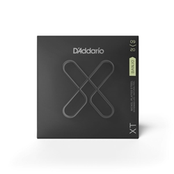 D'Addario XTJ0920 XT 5-String Banjo Strings, Nickel Plated, Light 9-20