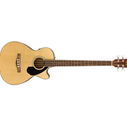 Fender CB-60SCE Acoustic Bass Guitar, Natural